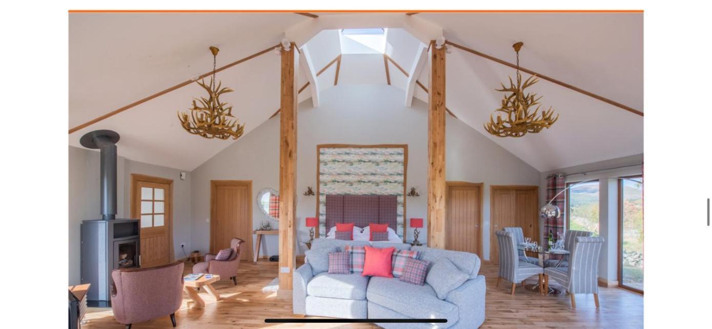 Dalnoid Cottages & Treehouses Nr Glenshee Εξωτερικό φωτογραφία