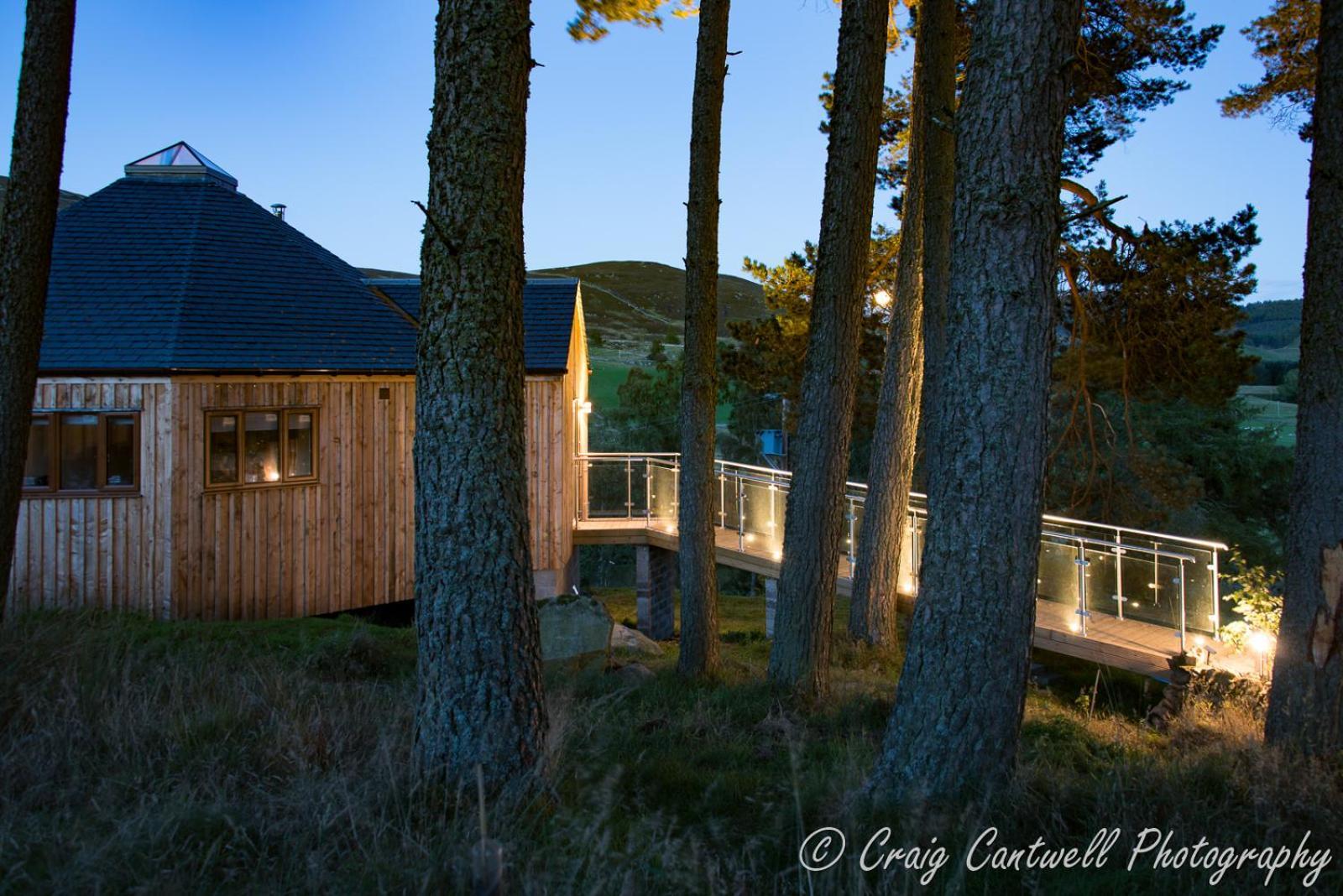 Dalnoid Cottages & Treehouses Nr Glenshee Εξωτερικό φωτογραφία