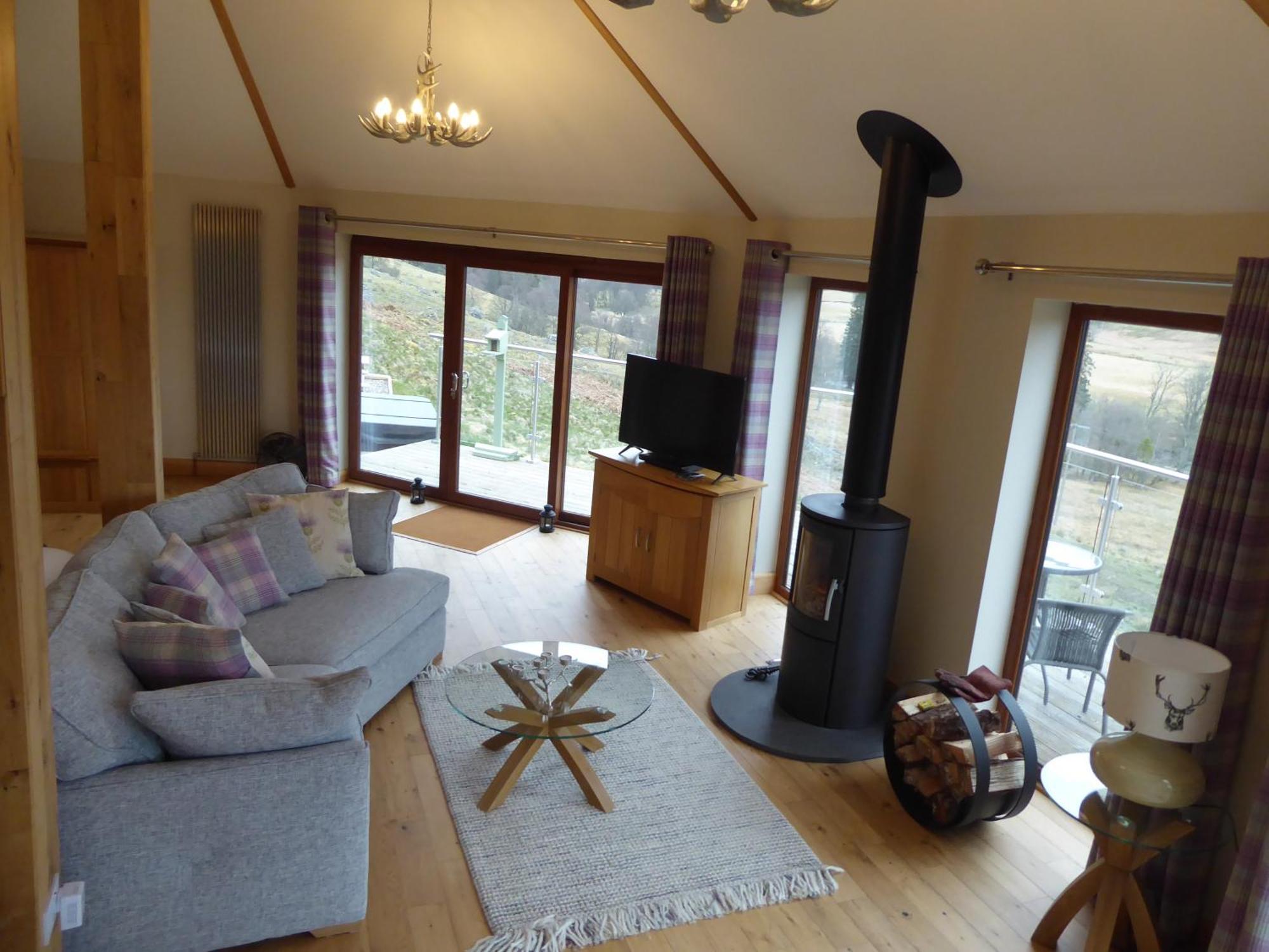 Dalnoid Cottages & Treehouses Nr Glenshee Εξωτερικό φωτογραφία