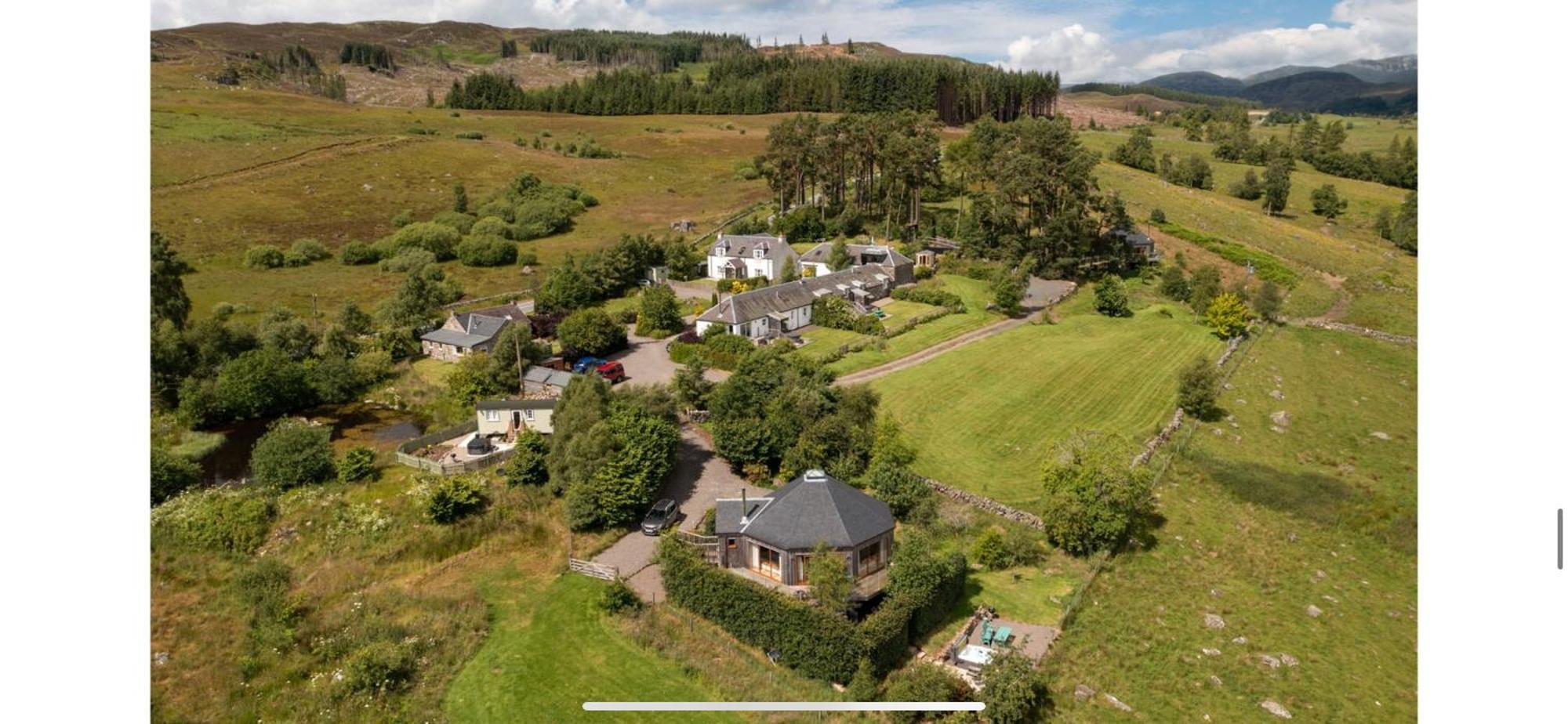 Dalnoid Cottages & Treehouses Nr Glenshee Εξωτερικό φωτογραφία