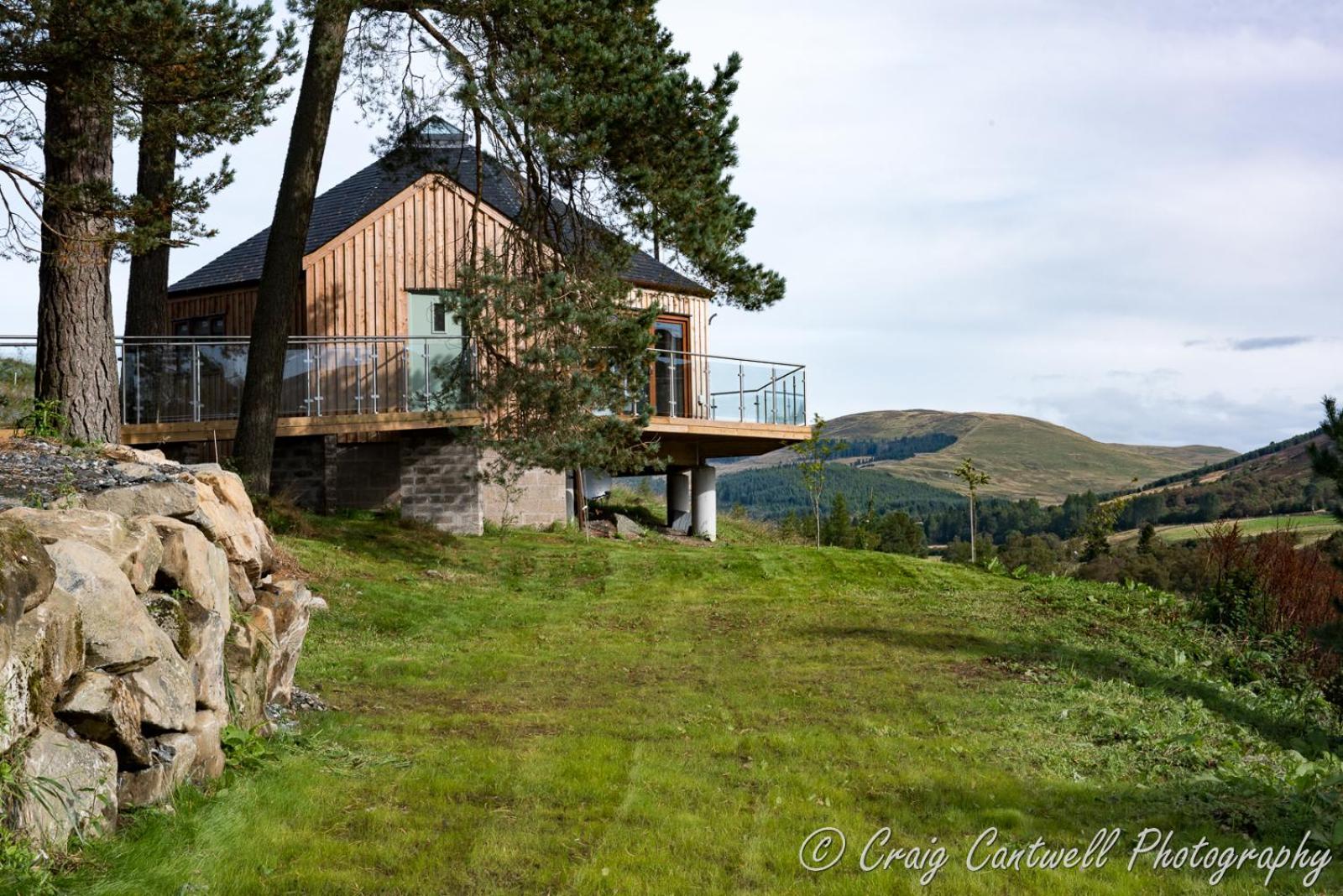 Dalnoid Cottages & Treehouses Nr Glenshee Εξωτερικό φωτογραφία